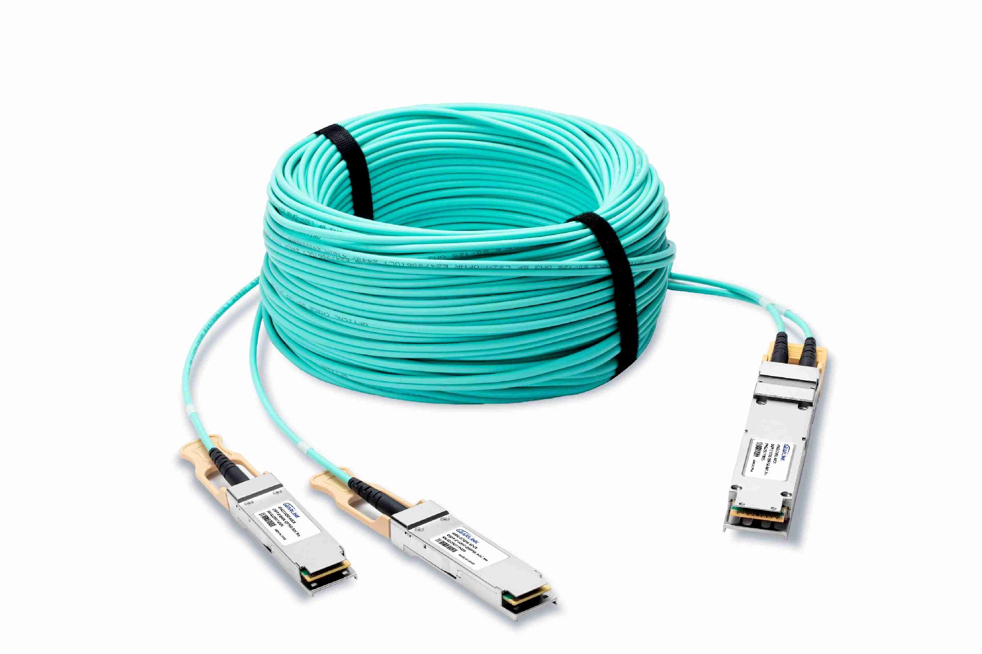 400G OSFP to 2x200Gb QSFP56 AOC有源光缆 AOC